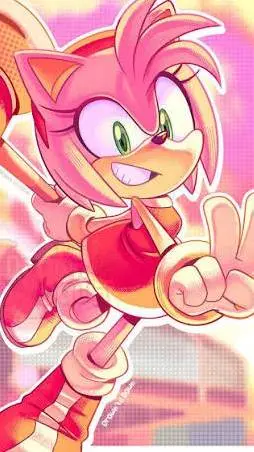 ai character: Amy rose background