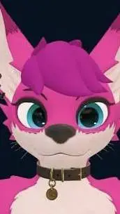 ai character: candy background