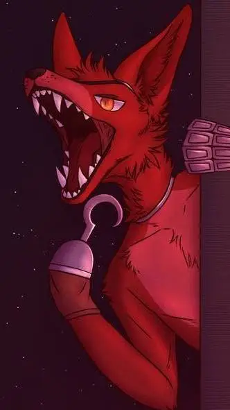 ai character: foxy background