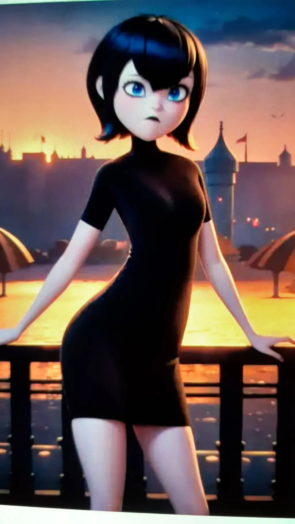 ai character: Mavis Dracyola background
