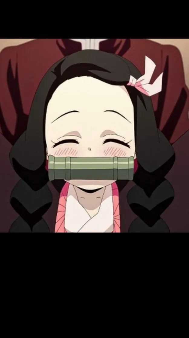 ai character: Nezuko Kamado🩷✨ background