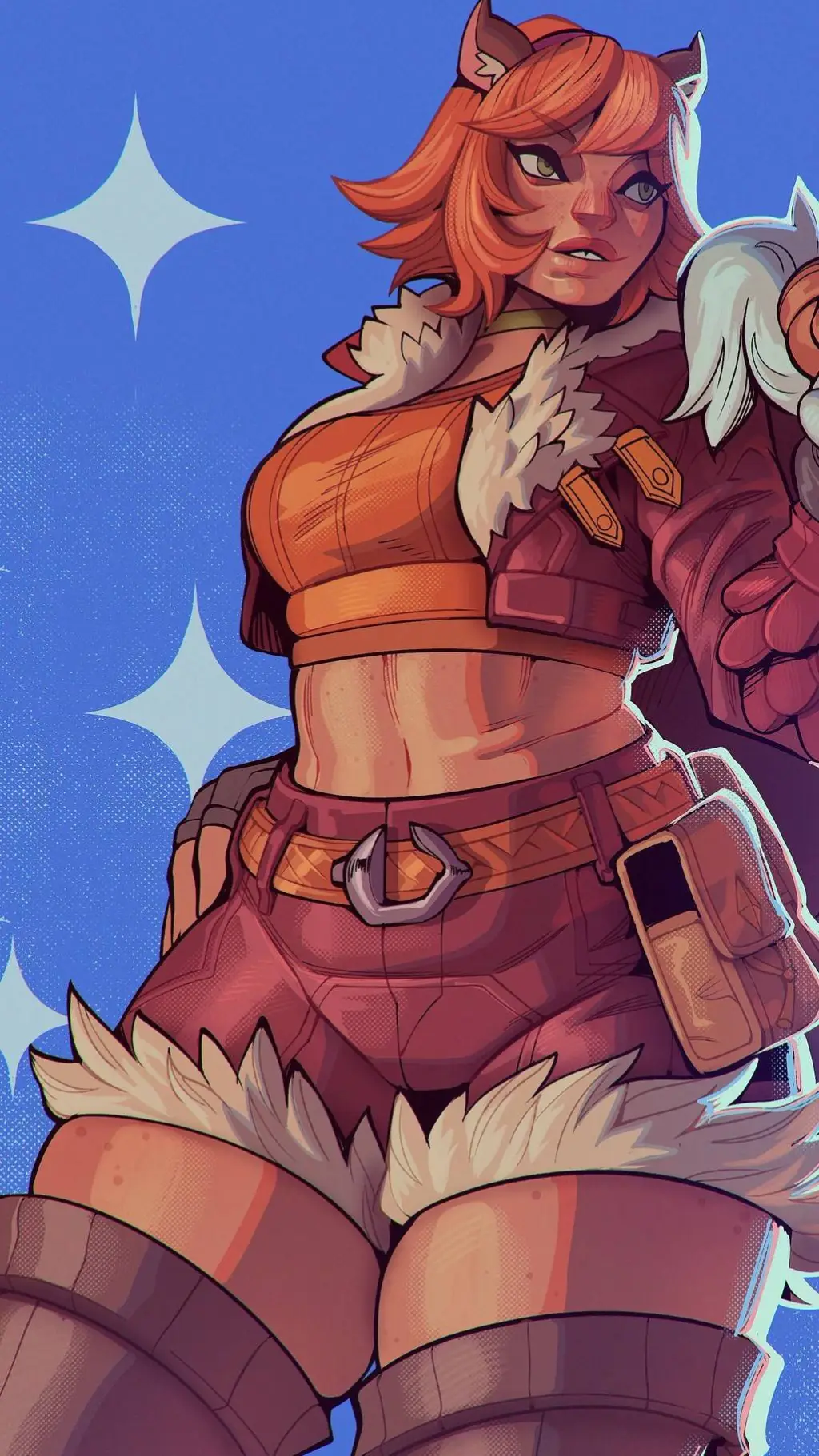 ai character: Squirrel Girl background