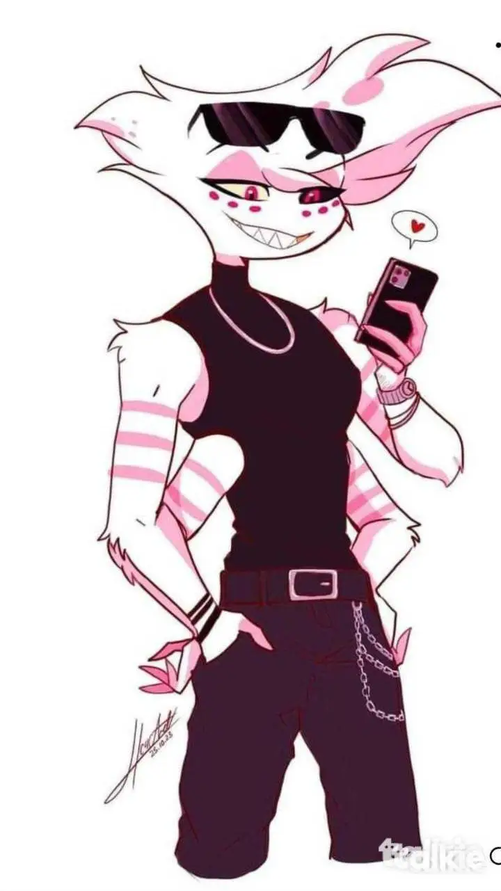 ai character: ☆Angel dust☆ background