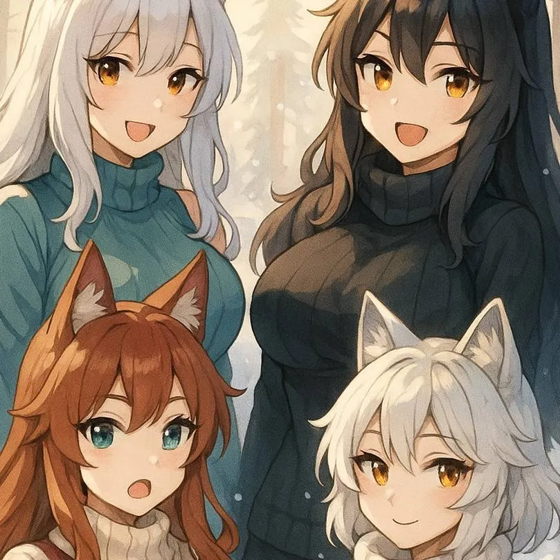 chat with ai character: Wolf Pack 4 Women 