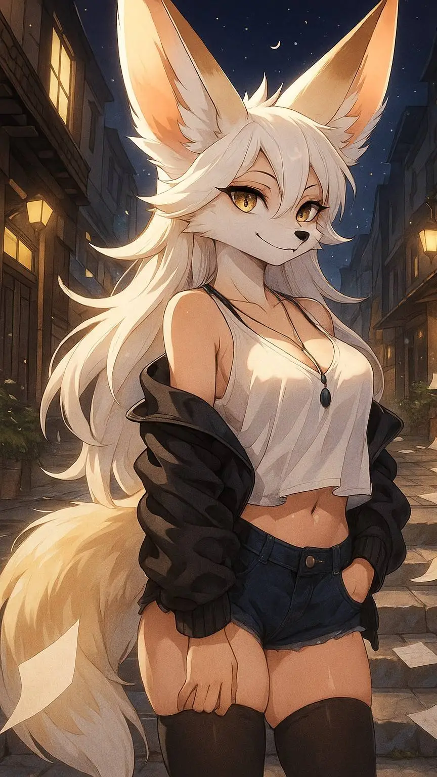 ai character: Lyra background