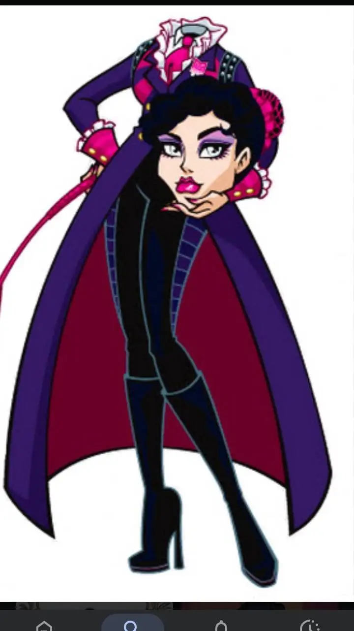 ai character: miss blood good background