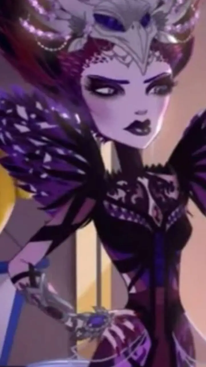 ai character: evil Queen background