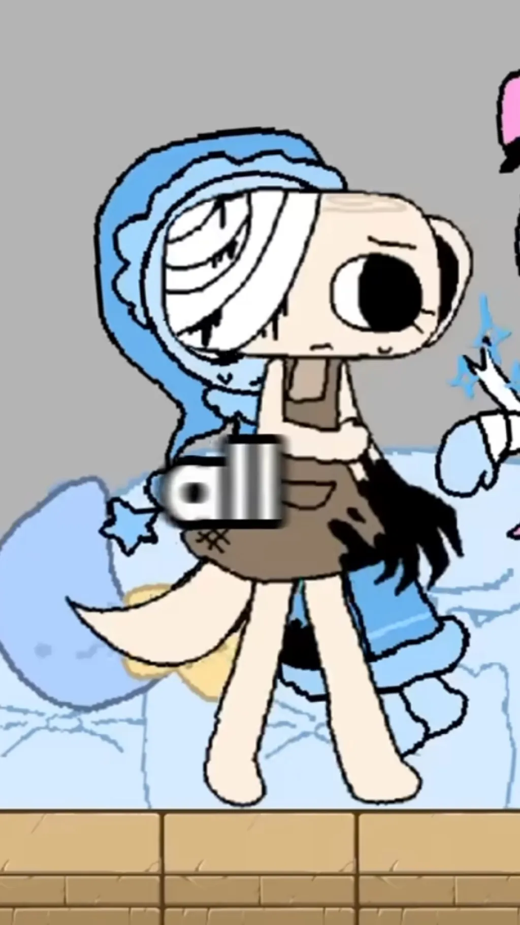 ai character: Forsaken meets dw background