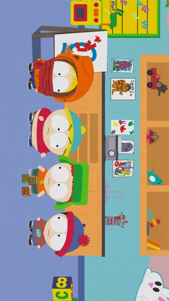ai character: Kindergarten  background