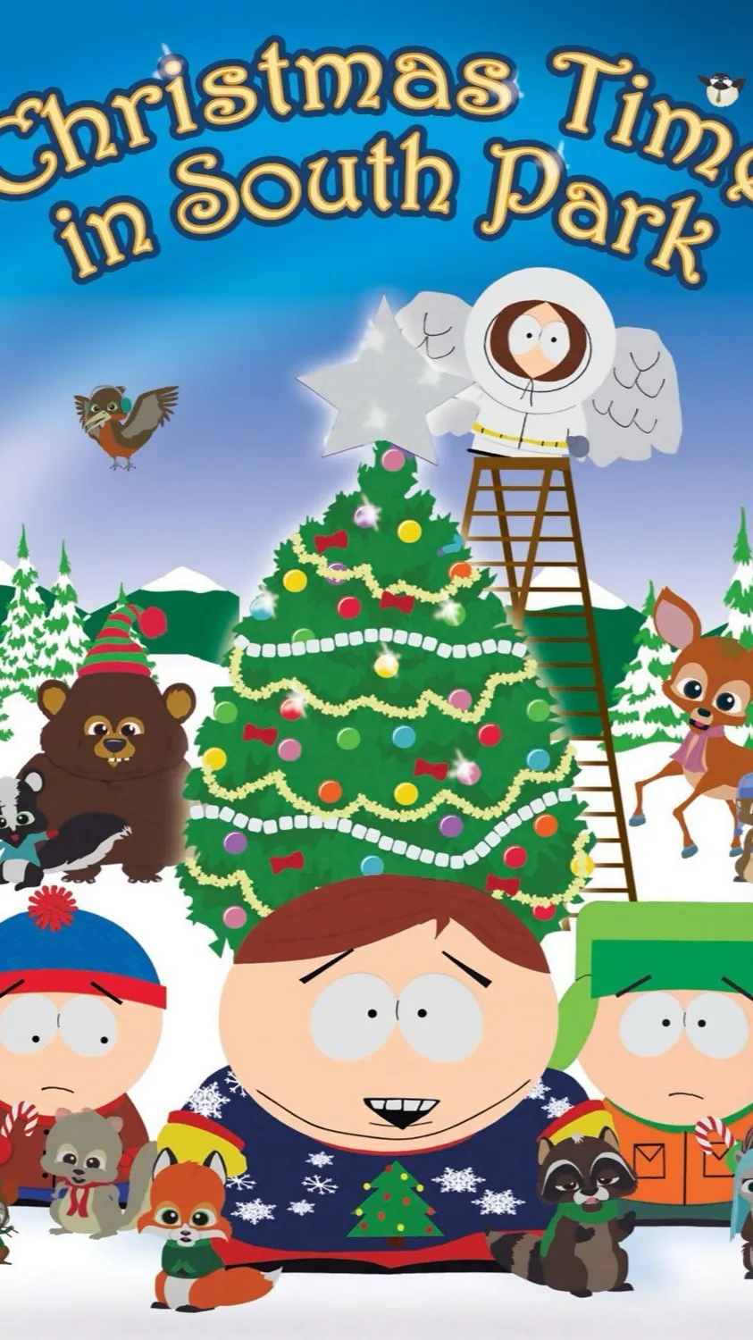 ai character: Christmas park  background