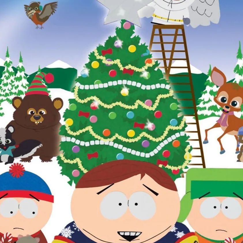 chat with ai character: Christmas park 