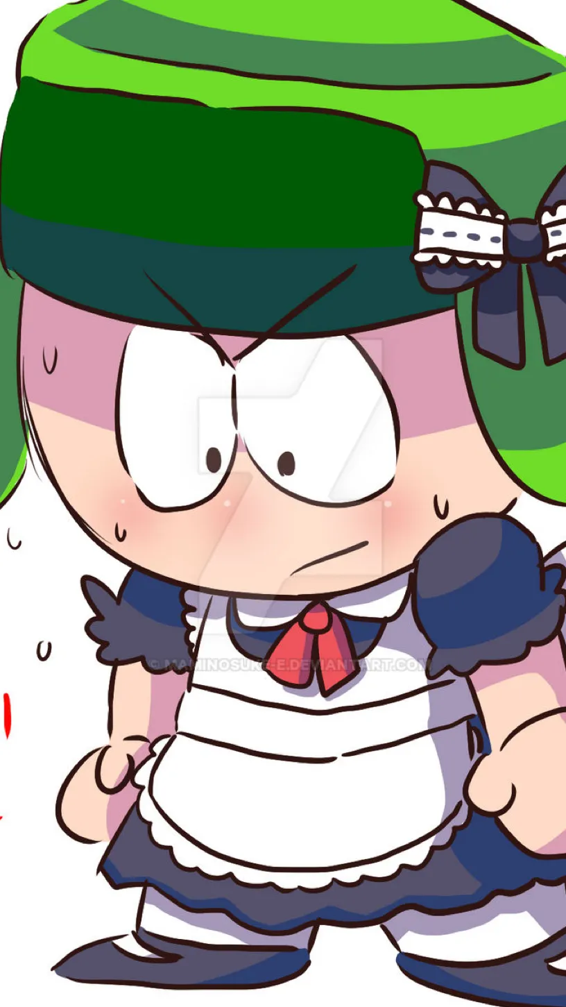 ai character: South park maid background