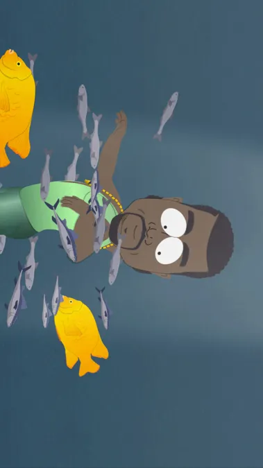 ai character: SOUTH PARK background