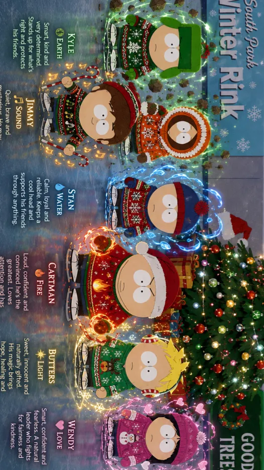 ai character: Christmas in SP!  background