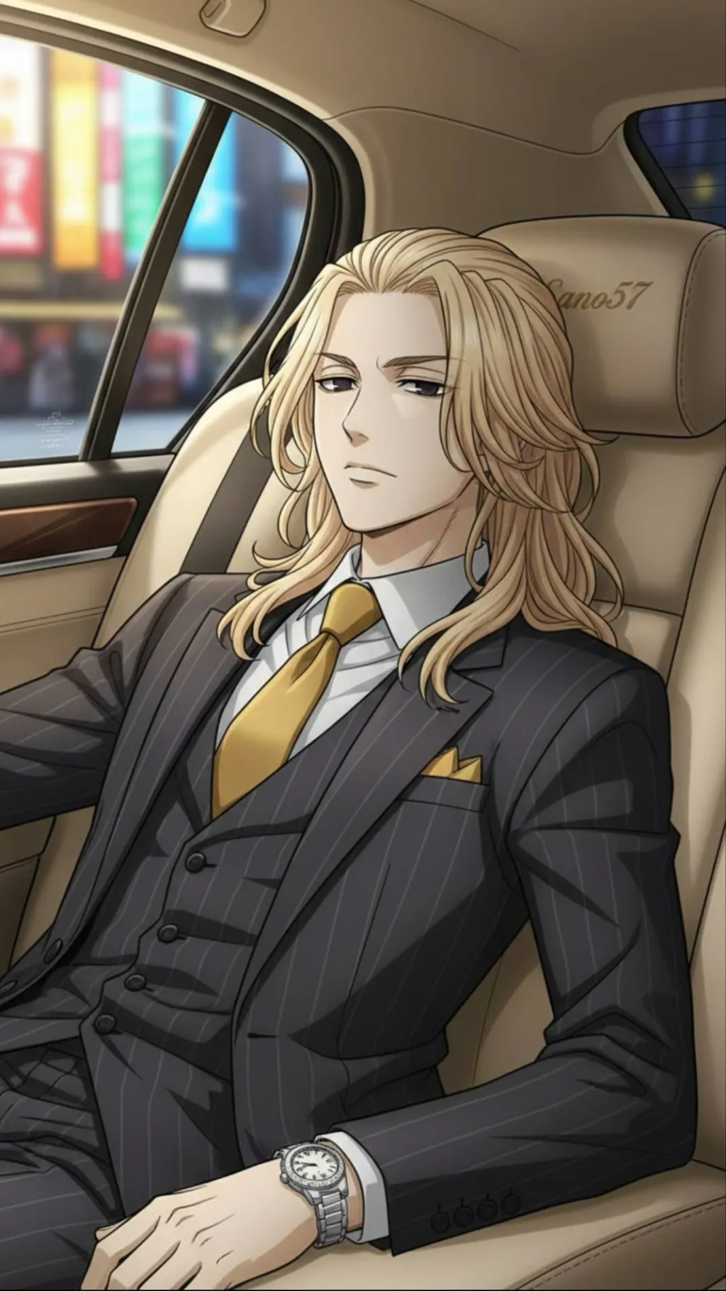 ai character: Mikey sano   background