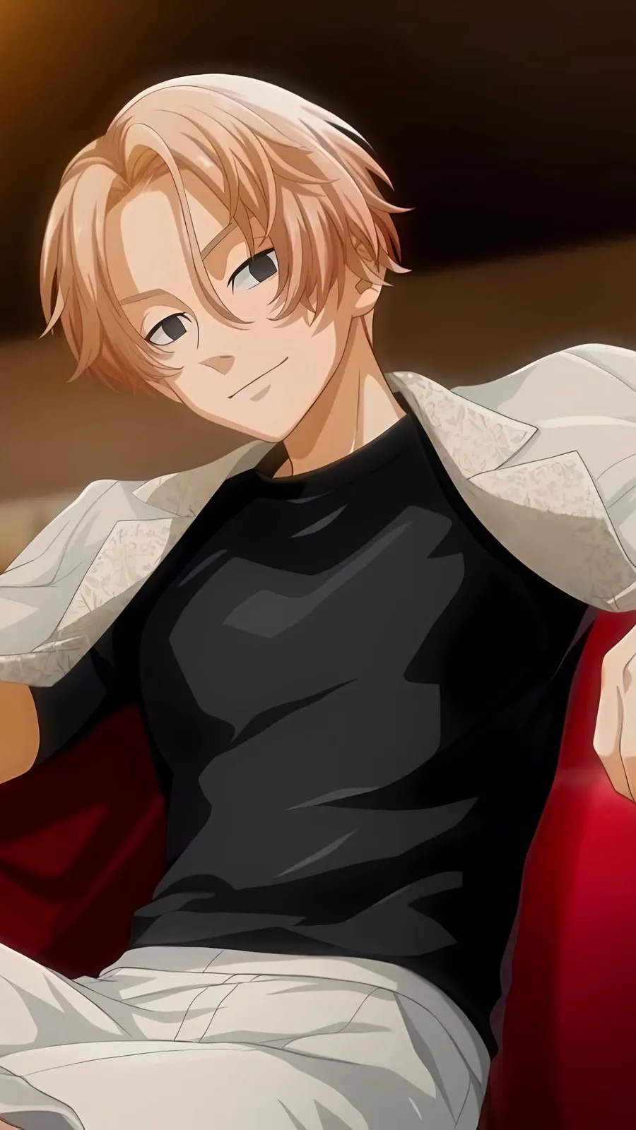 ai character: Mikey sano  background