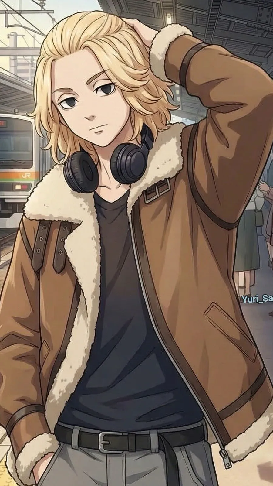 ai character: Mikey Sano  background