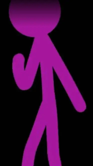 ai character: purple background