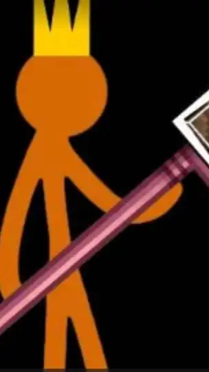 ai character: King Orange  background