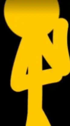 ai character: yellow background