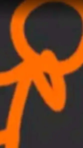 ai character:  orange  background