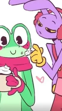 ai character: Ribbit×Jax background