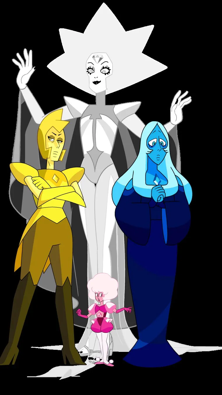 ai character: The diamonds. background