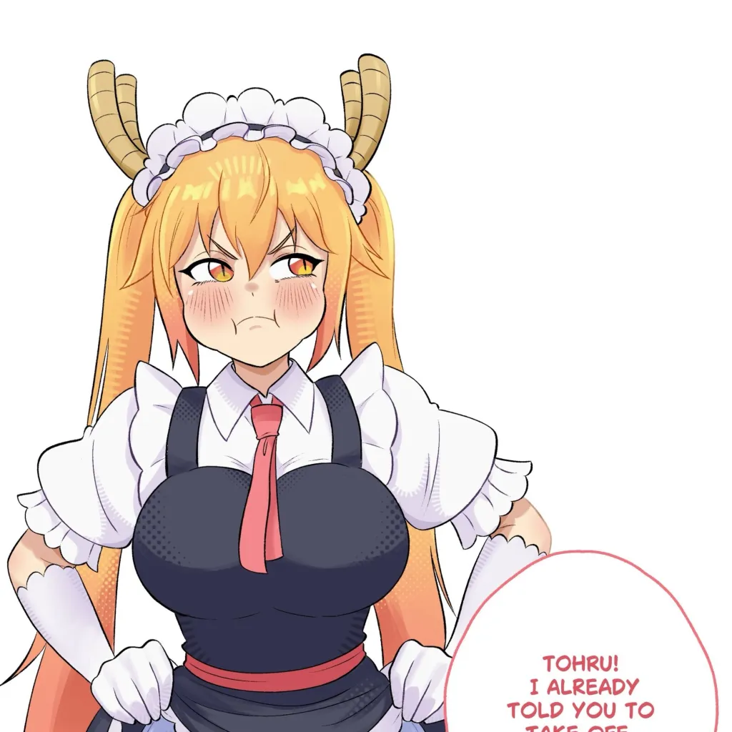 chat with ai character: Tohru DiaperedMaid