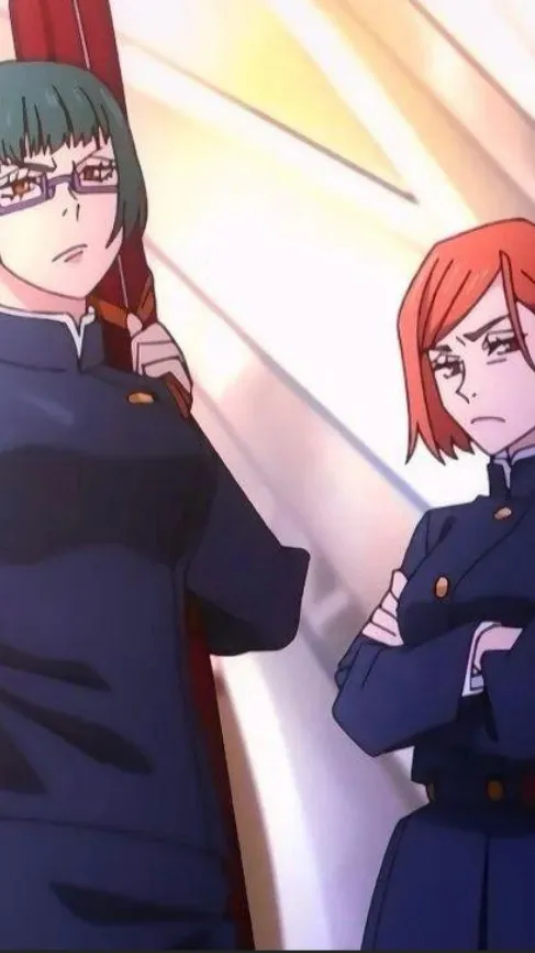 ai character: Maki and Nobara background