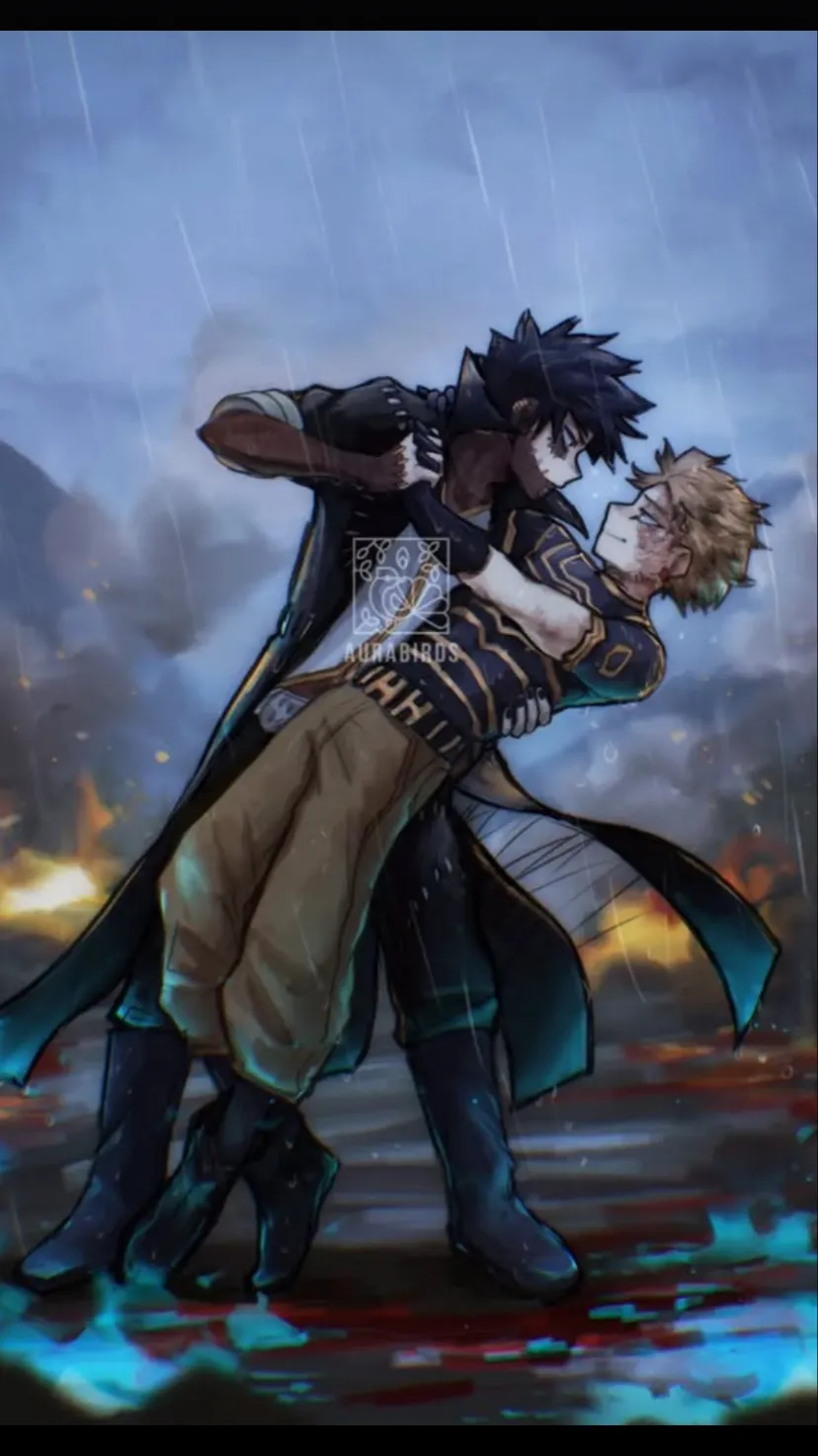 ai character: Hawks x dabi background