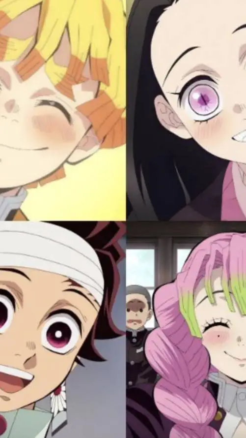 ai character: ur baby Nezuko  background