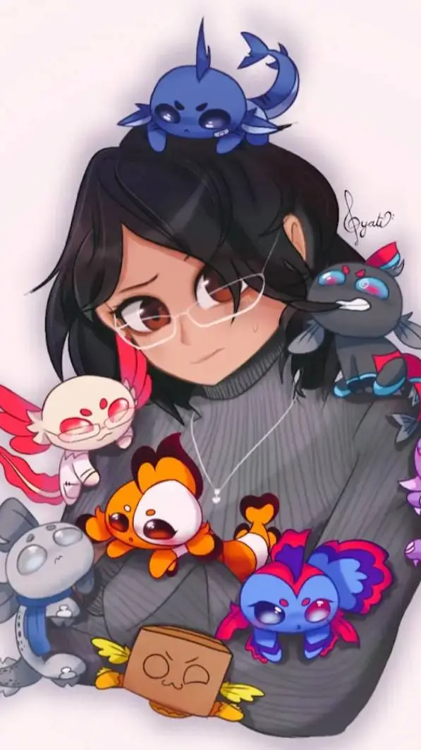 ai character: someone fishy  background