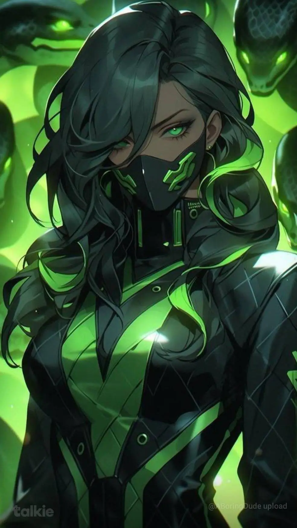 ai character: Maya (Scarlet) background