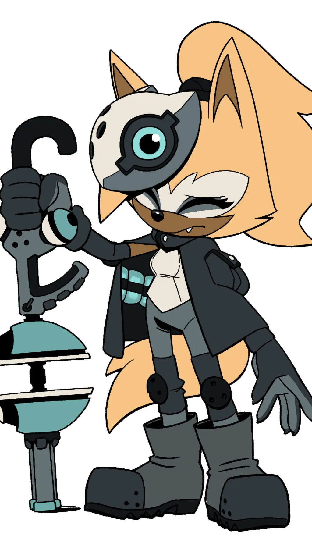 ai character: Whisper The Wolf background