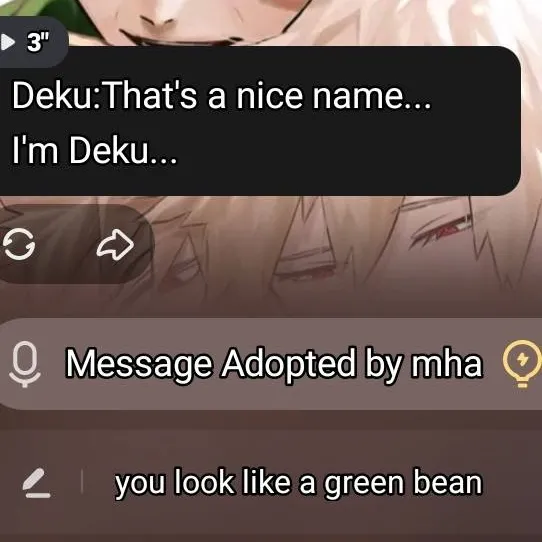chat with ai character: Deku 