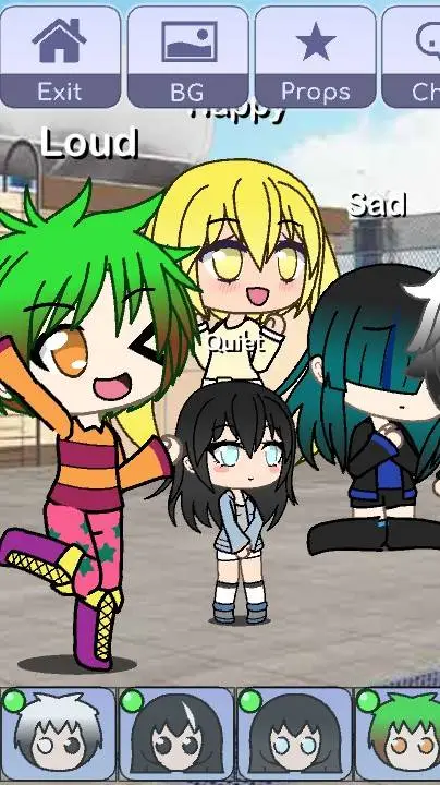 ai character: We have a bestie 3 background
