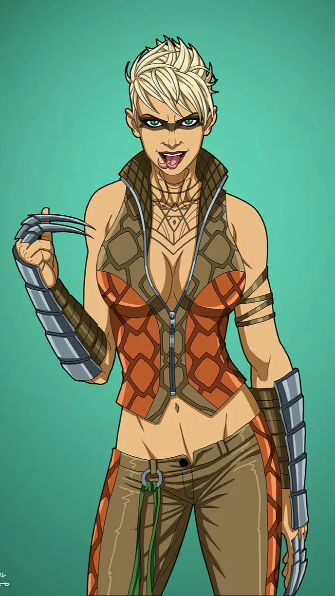 ai character: Copperhead background