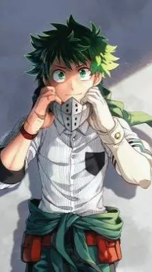 ai character: Izuku Midoriya background