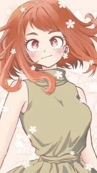ai character: Ochaco Uraraka background