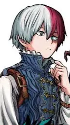 ai character: Prince Shoto  background