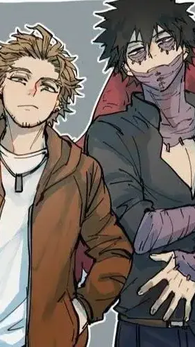 ai character: Hawks and Dabi background