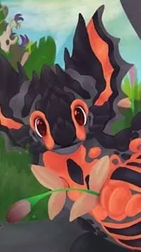 ai character: kammi (Dragon) background