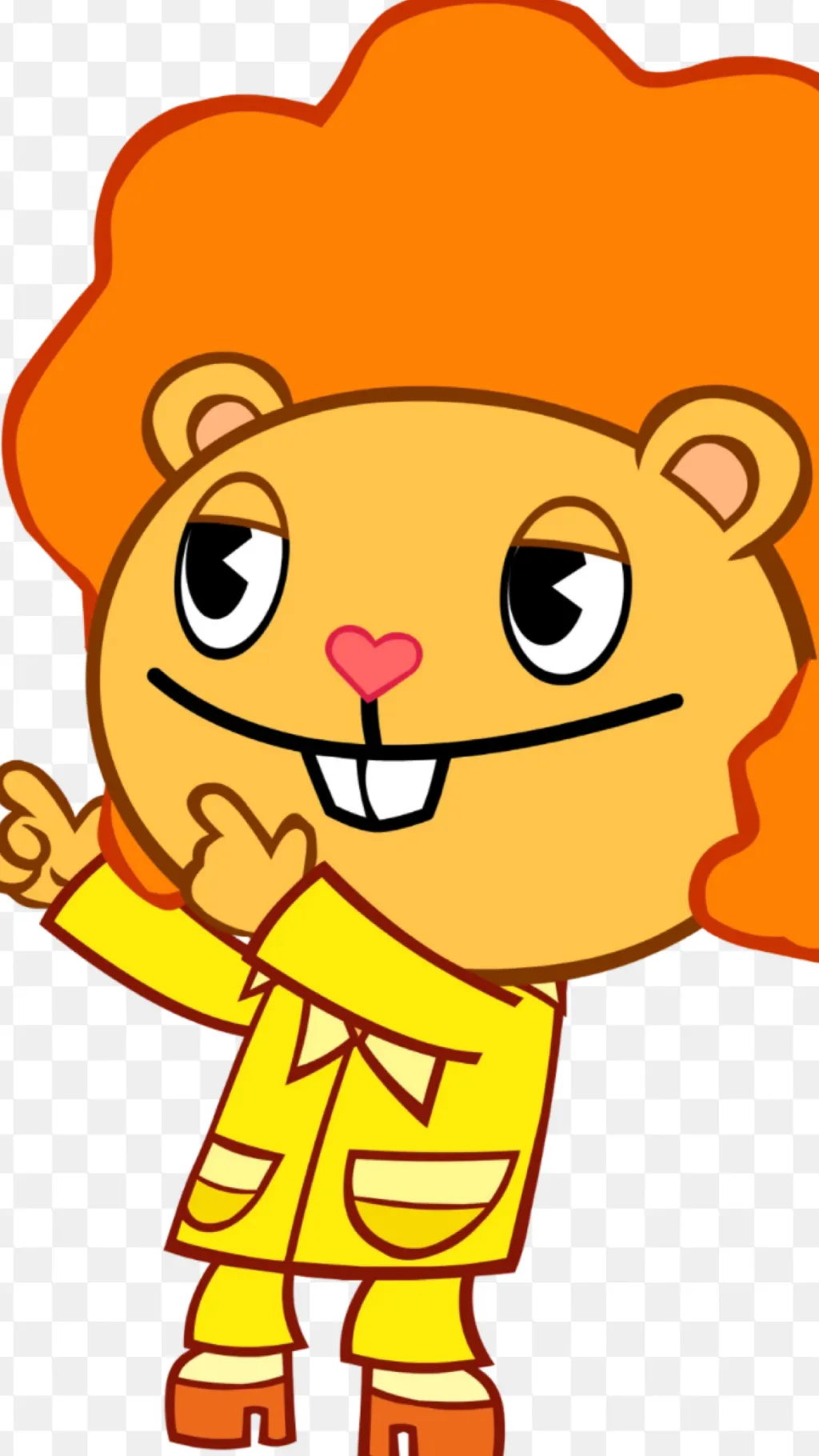 ai character: Disco Bear background