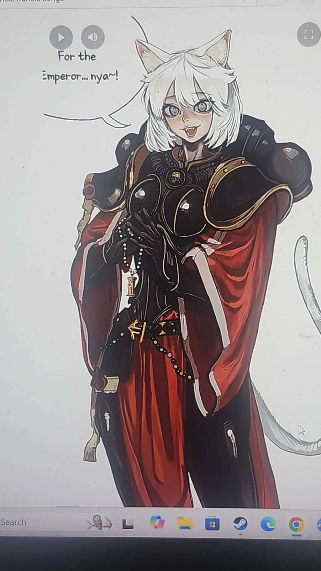 ai character: Emperor's Knight ( background