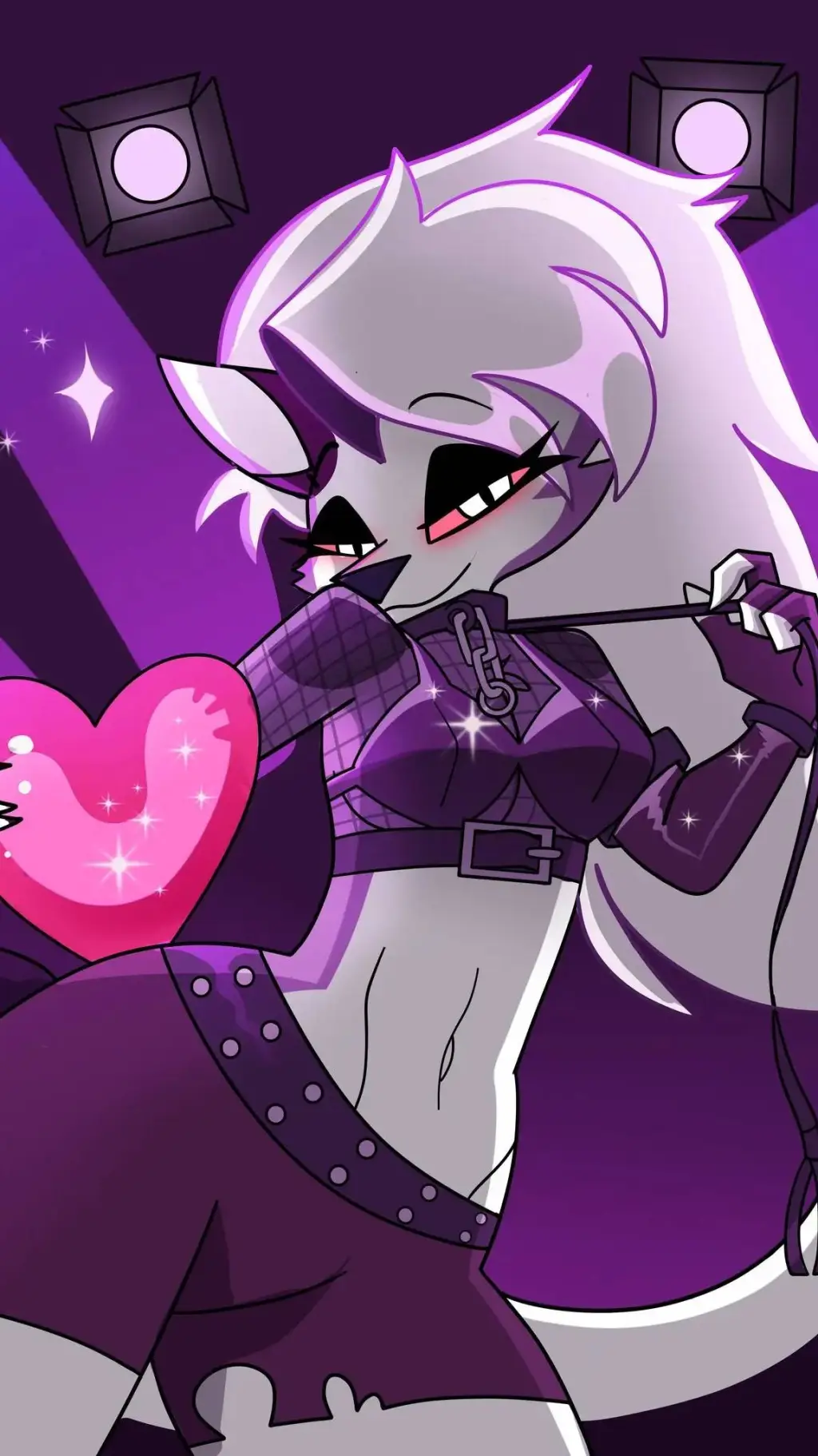 ai character: Luna background