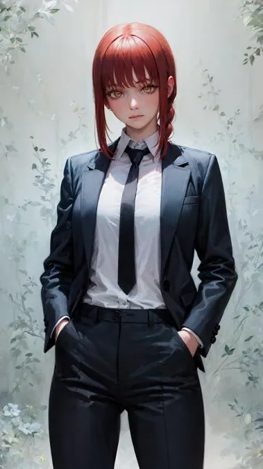 ai character: Makima background