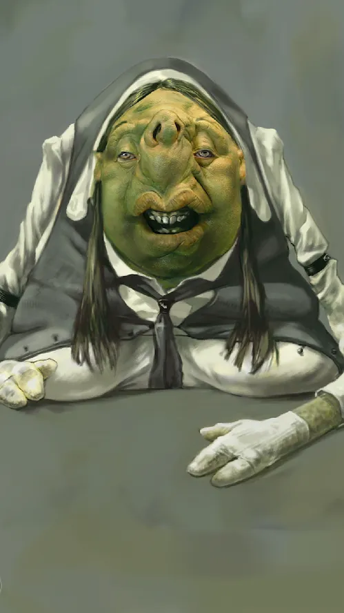 ai character: Vogon Clerk background