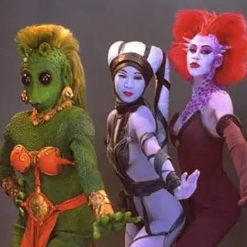 chat with ai character: Alien Dancers