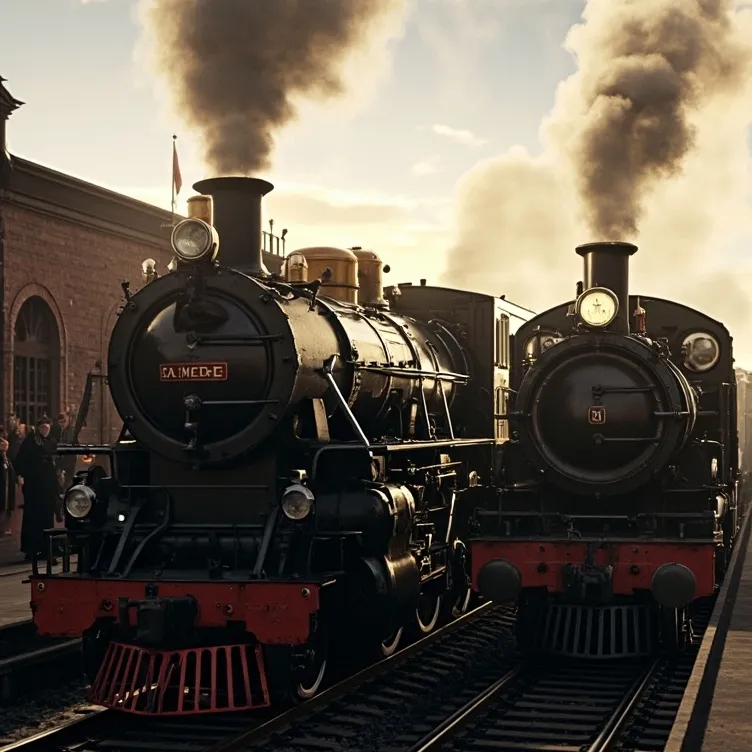 chat with ai character: Railway company