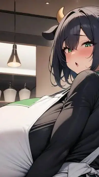 ai character: cow tg tf background